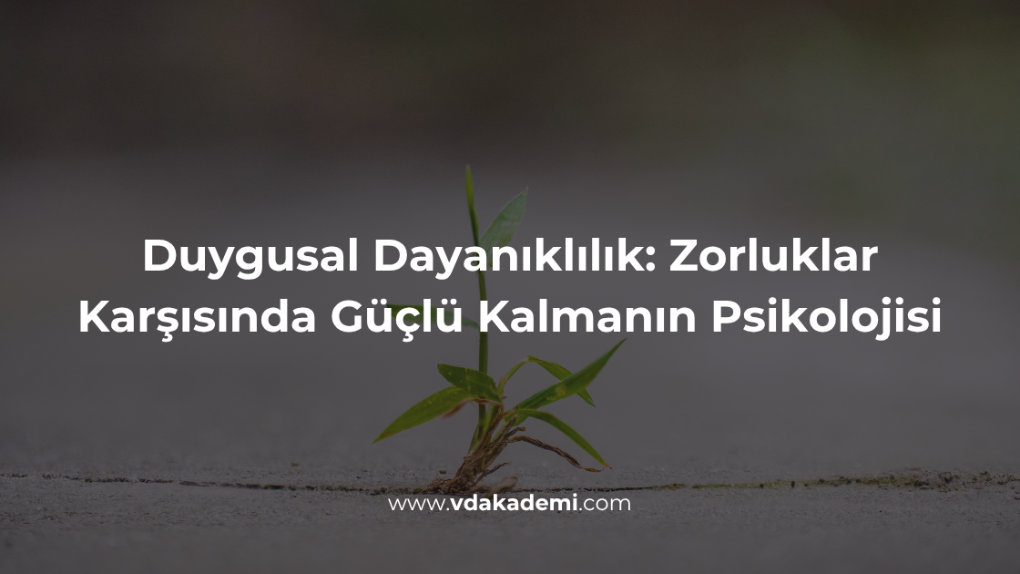 Duygusal Dayanıklılık: Zorluklar Karşısında Güçlü Kalmanın Psikolojisi